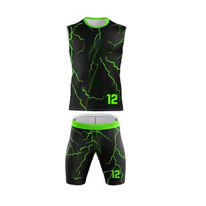 Uniforme de fútbol con logotipo personalizado 7v7, nuevo modelo de diseño, sublimación, ropa deportiva transpirable de talla grande, disponible en conjuntos - Product Image 5