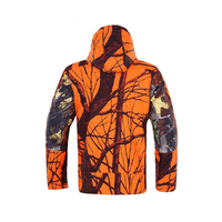 Veste tactique matelassée camouflage personnalisée pour homme, longue, imperméable, rembourrée de duvet de canard, pour l'extérieur et la chasse, veste chauffante pour homme