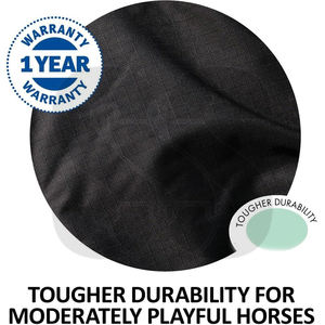 Couverture d'hiver pour chevaux, protection extérieure respirante, légère, imperméable, de qualité supérieure, avec logo personnalisé - Product Image 5