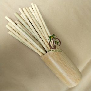 WHOLESALE <b>REUSABLE</b> BAMBOO <b>STRAWS</b> LENGTH 20CM CUP/ BAMBOO <b>STRAWS</b> SET FROM COCO - ECO VIETNAM - Product Image 4