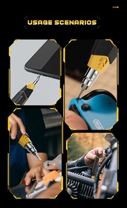 Vman công cụ cầm tay đa chức năng tuốc nơ vít h6.3 + H4 Đầu chuyển đổi đầu tuốc nơ vít 14 đầu tuốc nơ vít - Product Image 2