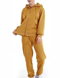 2025 survêtements de marque personnalisée pas cher prix respirant Jogging femmes fermeture éclair survêtements séchage rapide tendance conception femmes - Product Image 3