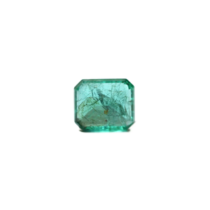 Esmeralda Zambiana - Gema Natural de 3.75 Quilates Facetada con Corte Esmeralda Asscher, Ópalo Ovalado, Corte Princesa Esmeralda, Color Verde - Product Image 2