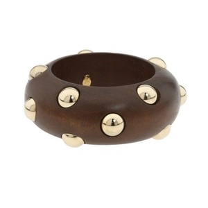 Soporte de anillo de servilleta de madera marrón claro Cajas de pañuelos de estilo de anillo para comedor Cocina Fiesta Bodas Áreas de diseño de mesa al aire libre - Product Image 2