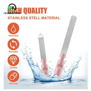 Lime à ongles professionnelle en émeri pour ongles en gel acrylique, lime à ongles double face, tampon de polissage, qualité salon, outil de manucure - Product Image 5