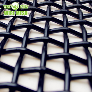 חם מכירה חצץ 65mn מחצבה חול רשת מרוטט רשת רשת עבור שלי מנפה אבן מסו - Product Image 1