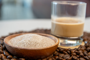 Polvo instantáneo de café capuchino de coco de 18g OEM Stick con sabor dulce y cremoso de Vietnamese Direct Factory - Product Image 2