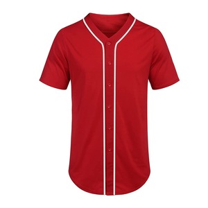 Ensembles d'uniformes de baseball en tissu bleu pour hommes de haute qualité Venezuela chemise patchs de broderie maillot de baseball - Product Image 3