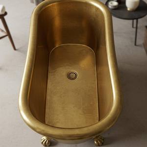 GRAN DESCUENTO; Bañera de latón que añade un punto de foco de lujo que mejora el valor general de su hogar - Product Image 3