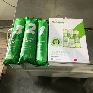 ตลับกรองถ่านกัมมันต์บล็อกคาร์บอนกรองล่วงหน้าสำหรับบ้านระบบกรองน้ำ RO - Product Image 1