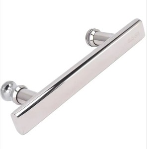 Poignées de porte d'armoire argentées en aluminium, design moderne fabriqué à la main, boutons de tiroir de bureau en forme d'étoile, poignées de porte d'armoire en laiton et zinc fabriqué à la villa - Product Image 3