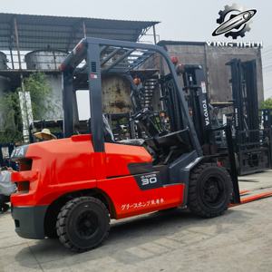 รถยกโตโยต้า FDZN30 3 ตัน รถยกมือสองจากญี่ปุ่น เครื่องยนต์ 1DZ-2 รถใช้แล้ว เครื่องยนต์เบนซิน 3000 กิโลกรัม - Product Image 3