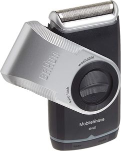 Braun Afeitadora Eléctrica para Hombre, Afeitadora Eléctrica Móvil M90, Recortadora de Precisión, Lavable - Product Image 3