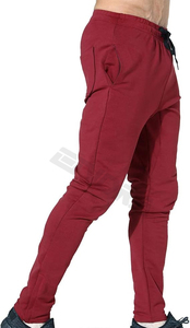 Pantalones deportivos de entrenamiento para hombre, ajustados, de algodón y poliéster, para correr, hacer ejercicio, informales, deportivos, cómodos - Product Image 2