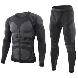 Ensemble de sous-vêtements de compression pour motocross - Vêtements de sport personnalisables en grande taille pour la course, anti-UV, respirant, séchage rapide - Product Image 1