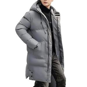 Hiver Commuting Minimalism Fox Fur Hooded Thick Warm Coat Medium Length Down jacket - Product Image 1