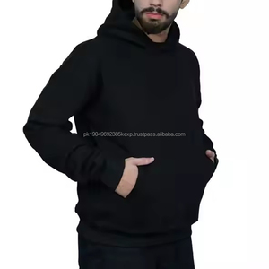 Sudadera de Lujo con Cuello Alto, Sudadera de Algodón Orgánico Grueso de Alta Calidad, Sudadera con Logotipo Personalizado, Sudadera Holgada con Cuello Redondo - Product Image 5