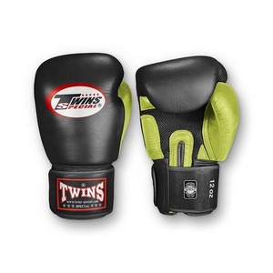 Personalized Twins Dual Color Black & Blue Boxing Sparring Gloves Breathable Training Kickboxing Muay Thai Gloves MMA Gloves - Product Image 3
