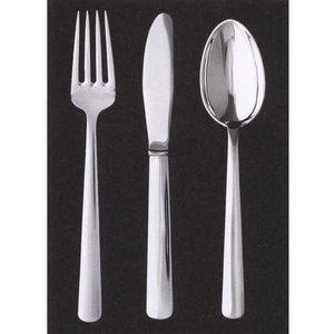 Nuevo juego de cubiertos de lujo al por mayor-Cuchara de acero inoxidable Cuchillo Tenedor con mango de base de espejo largo Corte de diseñador para el regreso a la escuela - Product Image 5