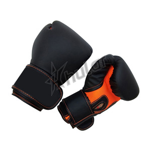 ถุงมือหนังซ้อมมวยมืออาชีพถุงมือกีฬา - Product Image 1