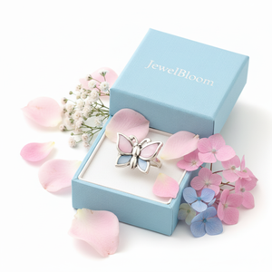 Trendy 925 Sterling Silver Rhodium Plated <b>Open</b> <b>Ring</b> Zircon Butterfly with Invisible Setting Children's Party Gift <b>Ring</b> - Product Image 3