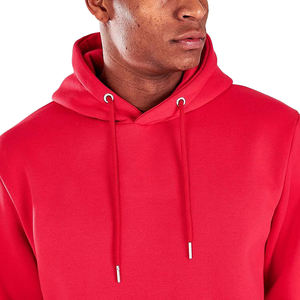 Tenues de survêtement unisexe à logo personnalisé de grande taille à la mode Survêtement à capuche pour hommes Ensemble de deux pièces à motif solide-Personnalisable pour hommes - Product Image 5