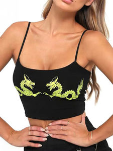 Nouveau best-seller : Brassière de sport tricotée personnalisée pour femme, coupe courte, pour activités de plein air, gym, fitness, yoga, confort haute intensité - Product Image 6