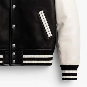 Servicio OEM Chaqueta Universitaria de Invierno para Hombre, Algodón/Mezclilla, Impermeable, Manga Larga con Bolsillo, Logotipo Frontal Personalizable - Product Image 5