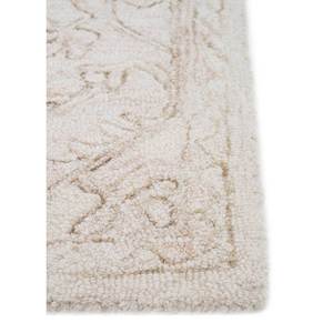 พรมขนสัตว์ทำมือสีน้ำตาลอิมาร่า สไตล์โบโฮ ลายเหรียญรูปสี่เหลี่ยมผืนผ้า สำหรับทางเดินในบ้าน ทางเข้าบ้าน ห้องนอน ห้องนั่งเล่น-TLR-70 - Product Image 4