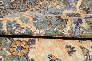 ผ้าไหมปักลายโบราณเซ็ตผ้าไหมเปอร์เซียมีเชือกผูกแบบแอบสแตรกผ้าฝ้ายสำรองคุณภาพสูงขนาด8x10ห้องนั่งเล่น1ชิ้นสำหรับสัตว์เลี้ยง - Product Image 6