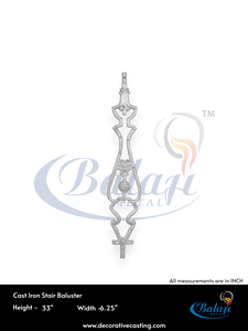 Modern Sand Moulded Cast Iron Balcony Grill Super Shot Blast Heavy Duty Safety Grill 5 Year Warranty Wholesale Architectural - Product Image 4