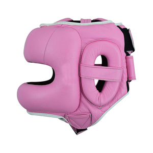 Durable High Quality PU Leather Boxing Head Guard Comfortable Unisex Custom Logo Design Customizable Size Color Best Selling - Product Image 3