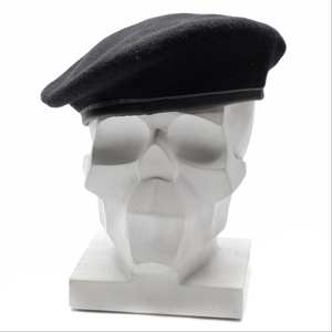 OEM /ODM Cammando laine bérets chapeaux pour hommes classique et vintage personnalisé tactique béret - Product Image 5