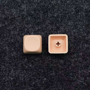 Không khắc nắp khóa cơ nắp khóa PBT 1U Chiều cao nắp khóa đơn tùy chỉnh Tự Làm hồng trắng đen - Product Image 5