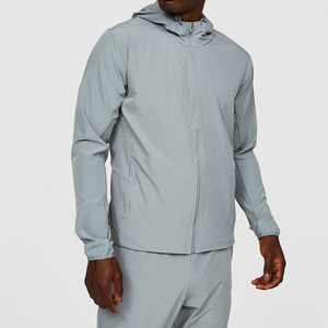 Gran oferta 2024, chaqueta deportiva de entrenamiento para hombre, sudaderas con capucha para correr al aire libre, ropa deportiva con cordón y ropa para correr - Product Image 3