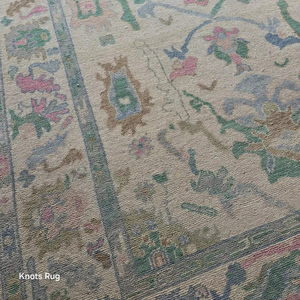 Tapis modernes de luxe faits à la main en laine de soie doux noués à la main tailles personnalisables 5x8 à 12x14 motif abstrait pour les hôtels de bureau à domicile - Product Image 1