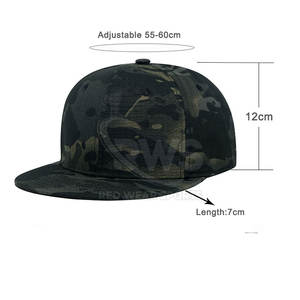 Sombreros de béisbol de calidad premium diseño de color sólido su propio logotipo gorras de béisbol ajustables - Product Image 5