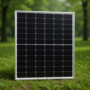 Panneau solaire monocristallin PERC demi-cellule AESOLAR AE400MD-108 avec dos blanc et cadre en aluminium - Product Image 3