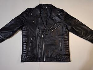 2025 Vintage Slim Fit Full Zip PU cuir hommes veste High Street Style vêtements d'hiver - Product Image 3