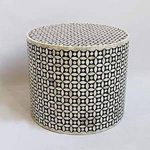 High Quality Unique Design High Quality special Coffee <b>Table</b> Luxury Style Round Center <b>Table</b> Living Room Bone Inlay Furniture - Product Image 5