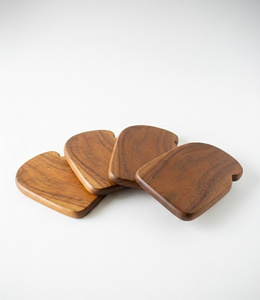 High Quality Eco-Friendly Handmade Reusable Wood Coaster Customizable Size & Design Price for Home & Commercial Use - Product Image 2