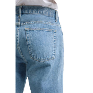 กางเกงยีนส์ทรงหลวมแนวสตรีทสำหรับผู้ชาย, กางเกงยีนส์ทรงหลวมสไตล์ฮิปฮอปแบบไขว้สำหรับผู้หญิงขนาดใหญ่ - Product Image 4