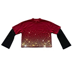 Sweat-shirt surdimensionné avec strass, sweat-shirt brodé, sweat-shirt à capuche avec fermeture éclair et design graphique pour hommes, femmes, unisexe - Product Image 6