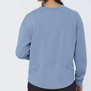 Sudadera de lana de invierno con capucha para mujer, Jersey de algodón acogedor y elegante con detalles de lentejuelas de insignia para uso diario - Product Image 6