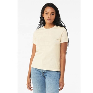 Bella + Canvas B6400 Ladies' Relaxed Jersey Short-Sleeve 100% Combed Ringspun Cotton Breathable <b>Navy</b> t Shirt - Product Image 4