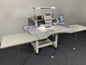 Máquina de Bordar Computarizada de Una Cabeza y 15 Agujas con Mesa de Trabajo Grande de Alta Precisión, 1200 RPM, para Uso Doméstico - Product Image 3