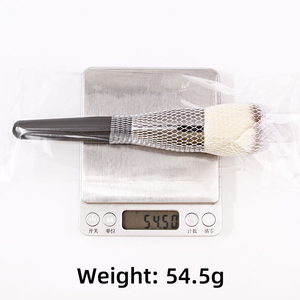 Brocha para polvos sueltos de tendencia, brochas de abanico redondas individuales para cosméticos faciales extra grandes, venta al por mayor, la brocha de maquillaje <span class=keywords><strong>más</strong></span> vendida - Product Image 6