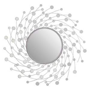 Espejo de Pared con Marco Plateado de Calidad Superior, Espejo de Metal con Acabado Plateado para Uso en el Hogar, Hoteles y Restaurantes - Product Image 6