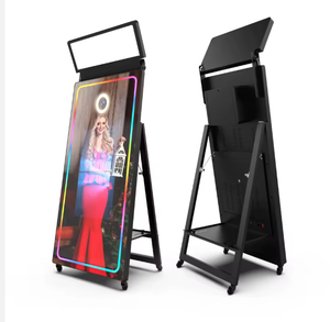 Photomaton miroir magique sur roulettes 70 pouces avec écran 43 pouces - Product Image 2