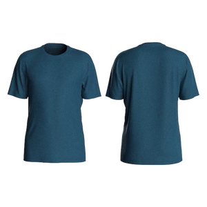 เสื้อยืดผู้ชายคุณภาพสูง ผ้าฝ้าย 100% สกรีนลายดิจิตอล ลายเรียบ รักษ์โลก ระบายอากาศได้ดี ป้องกันรังสียูวี แห้งเร็ว แขนสั้น - Product Image 2